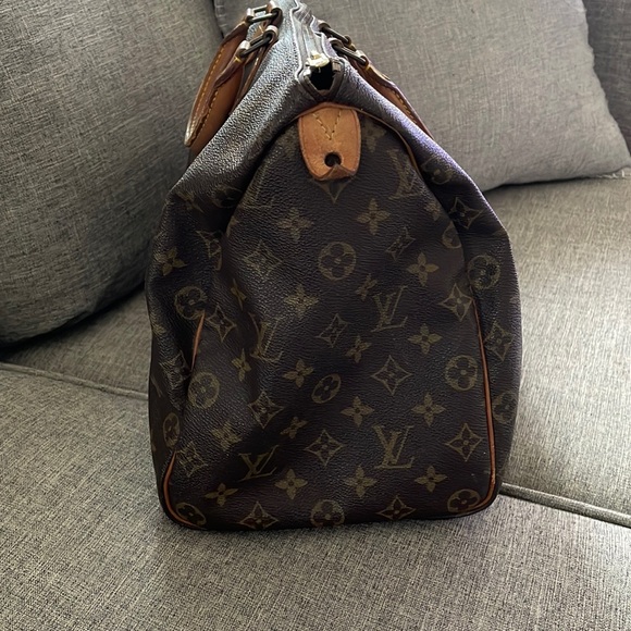 Louis Vuitton LV Hand Bag Speedy 40 Brown Monogram MB0931 - Picture 2 of 8